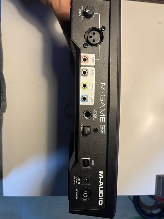 Interface de audio M-Audio M-Game solo