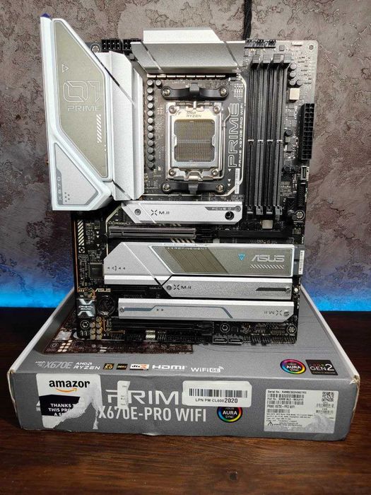Материнська плата Asus Prime X670E-Pro Wifi (AM5) 7000-8000-9000 Серія AMD