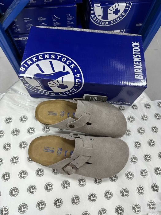 Birkenstock Boston beżowe 40