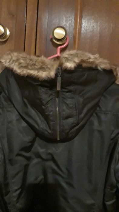 Casaco sobretudo comprido mulher, como novo