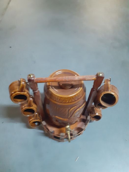 Karafka Beczułka ceramiczna