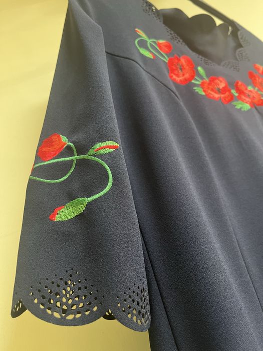 Плаття платье нарядне вишиванка жіноче 48 розмір