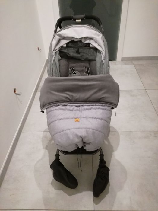 Osłonka z ocieplinka do spacerówki, hand made