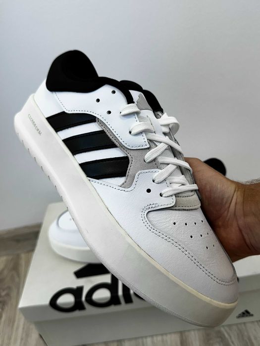 Buty sneakersy ADIDAS COURT 24 R. 43 1/3 NOWE skóra Cloudfoam box