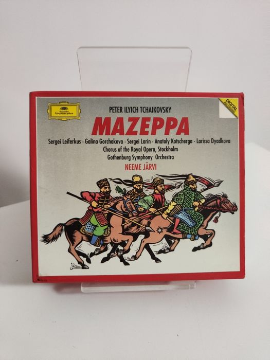 Peter Ilyich Tchaikovsky Mazeppa Neeme Järvi CD + książka