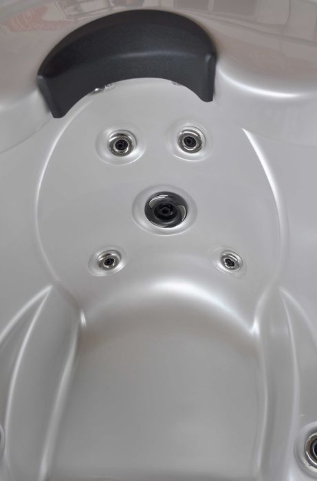 Jacuzi ogrodowe SPA Balboa 224×224×90 cm Akryl.  Pokrywa i schody