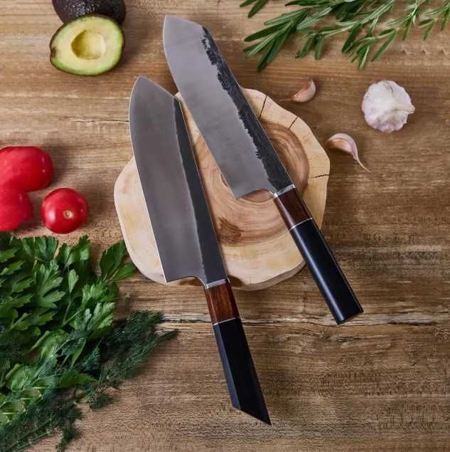 Кухонний шеф-ніж "Сакура"шеф ніж нож ручної роботи сокирка