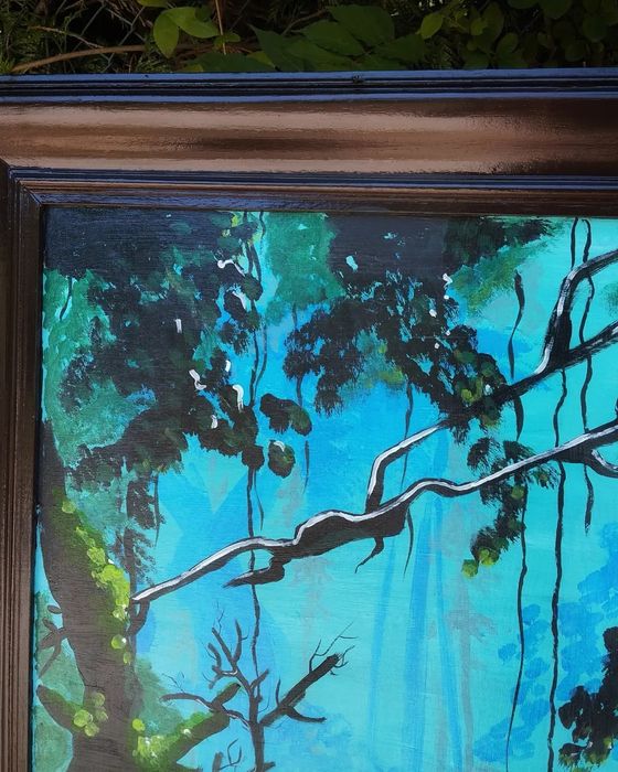 Pintura em acrílico