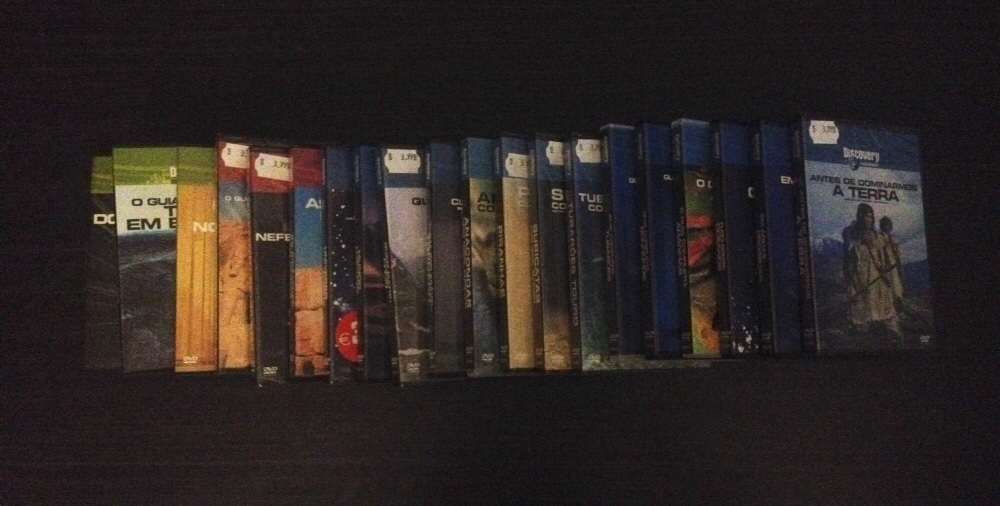 Conjunto 20 DVD discovery