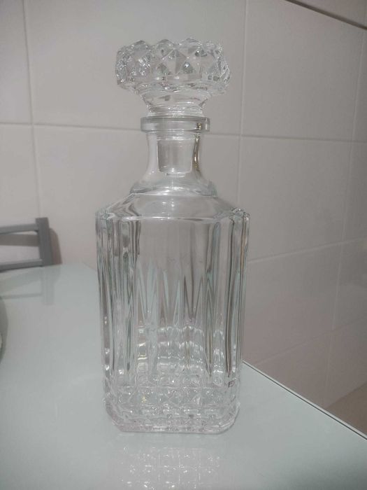 Garrafa de Whiskey - Cristal d'Arques