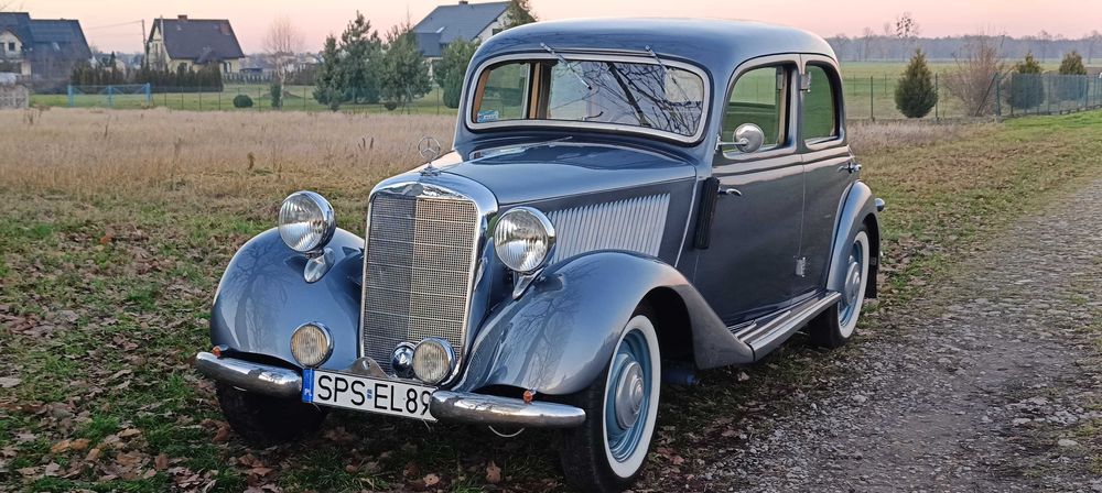 MERCEDES 170 V  benzyna 1939 r, piękny oryginalny stan ,w136,