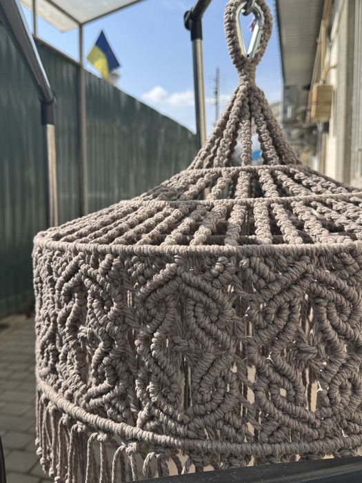 Декор ,люстри,пано,кашпо,гойдалки,гамаки,люльки макраме .