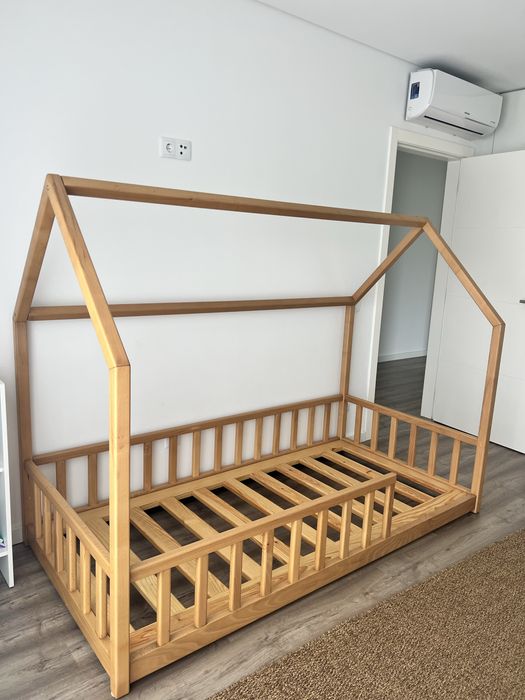 Cama montessori madeira maciça