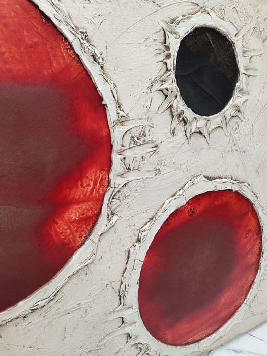 Quadro/tela com relevo estilo moderno