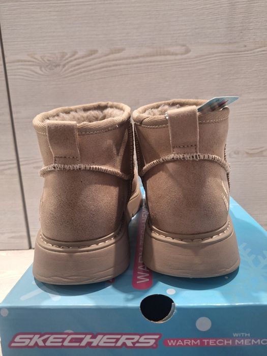 Buty zimowe śniegowce damskie Skechers r. 39  jak ugg lub emu