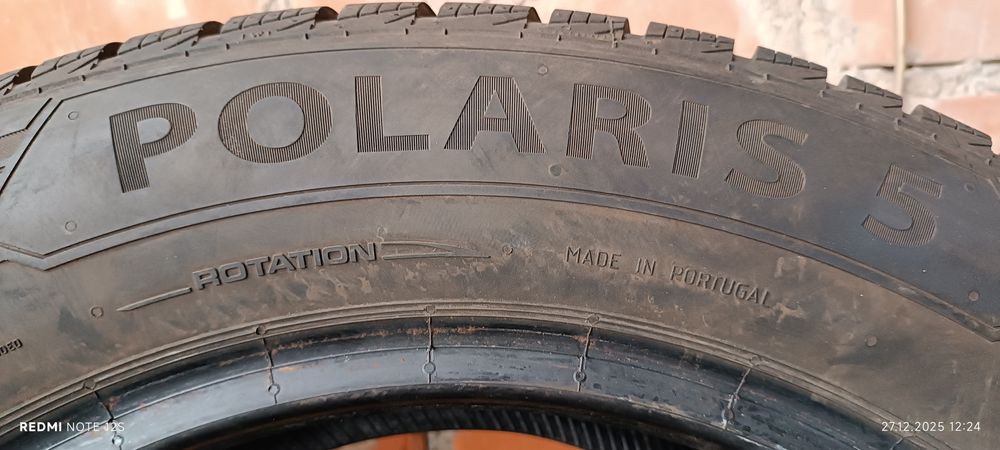 215 60 16 гума Barum Polaris 5 зима комплект