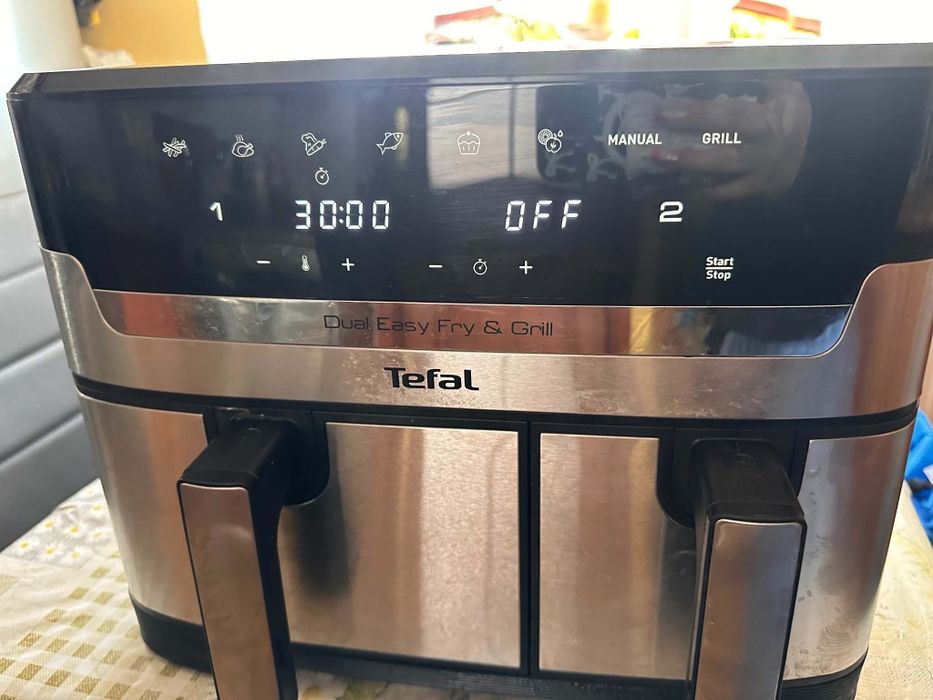 Air fryer Tefal Dual Easy Fry & Grill EY905D 2700W 8,3l Aplikacja mobilna