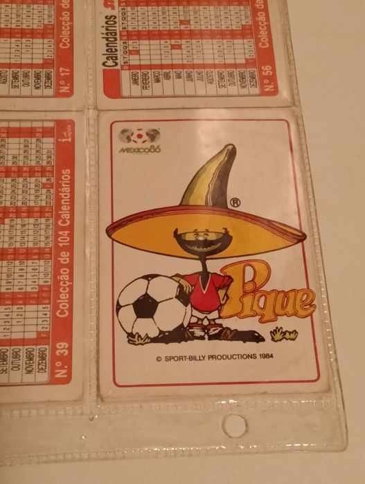 Lote de calendários Sport Billy, Mundial 94,etc..