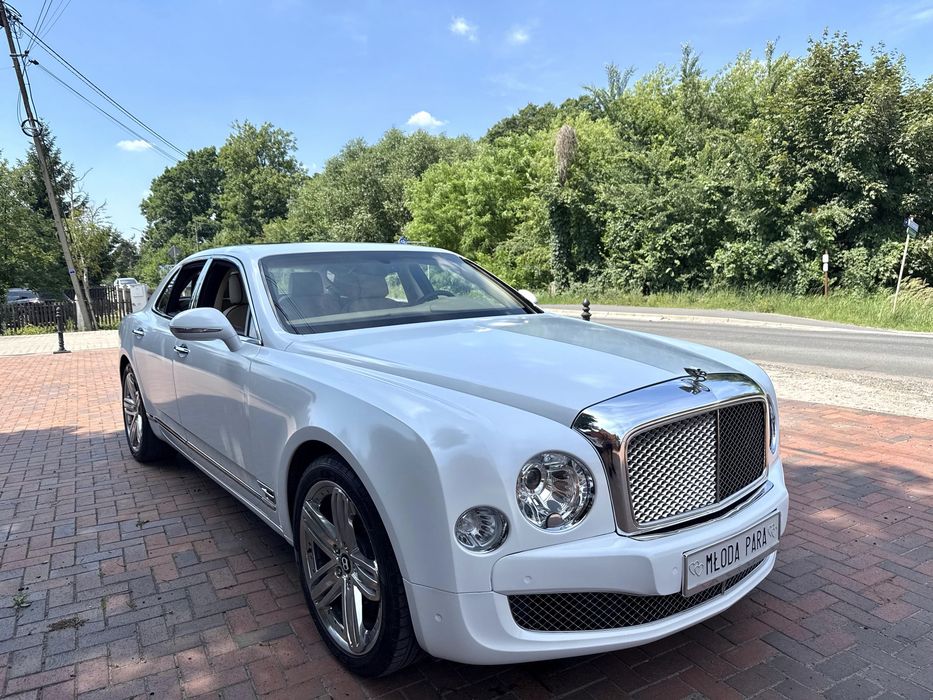 Dwa Bentley Mulsanne NOWOŚĆ auto do Ślubu wesele Cała Polska