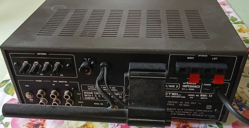 Amplituner klasyk vintage