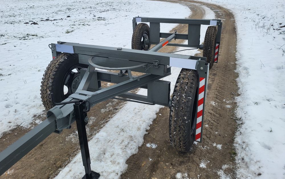 Dłużyca do drewna, wóz metalowy