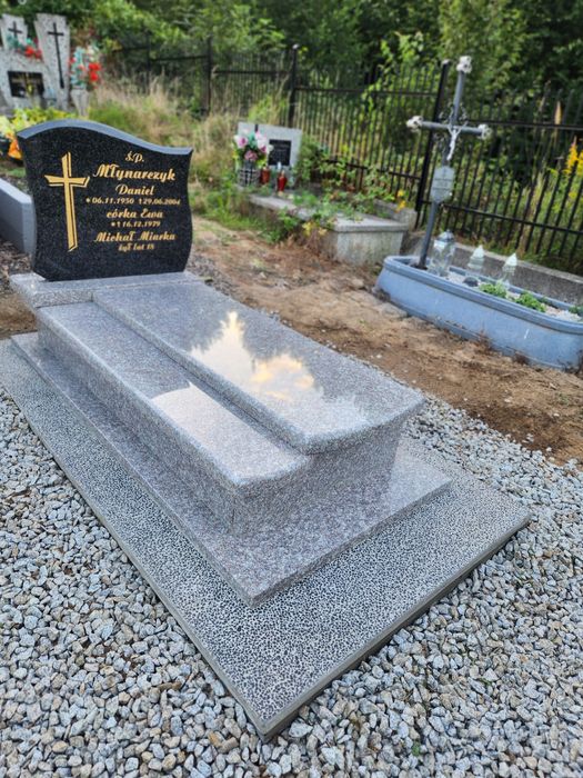 Nagrobki Częstochowa 4500 zł. Gwarancja 10 lat.! Nagrobki śląsk