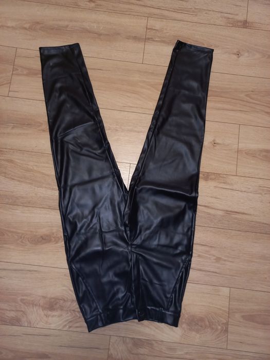 Брюки,  штаны  кожзаменитель.