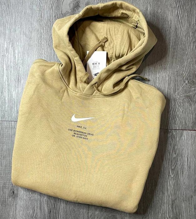 Чоловіче худі Nike Swoosh Nsw Beige(Оригінал)Розмір М.