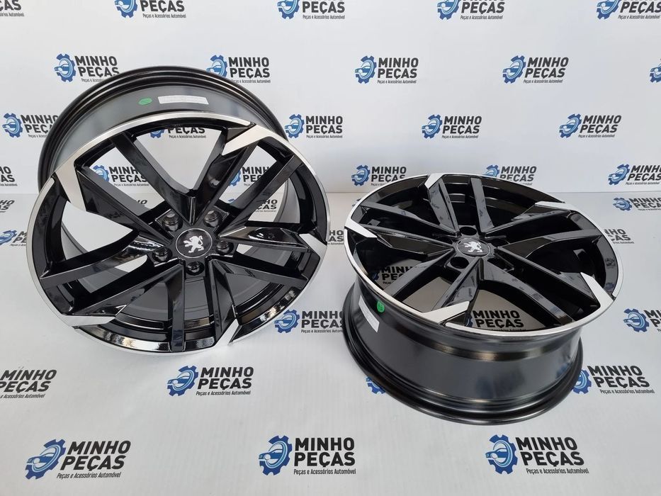 Jantes Peugeot 308 GTI em 16 Preto Brilho (5x108)