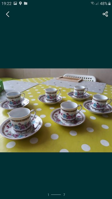 Conjunto chavenas de café