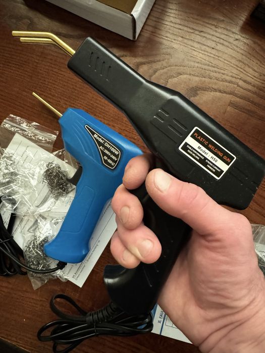 Гарячий степлер, фен, паяльник для пластику для пайки бамперів 100вт