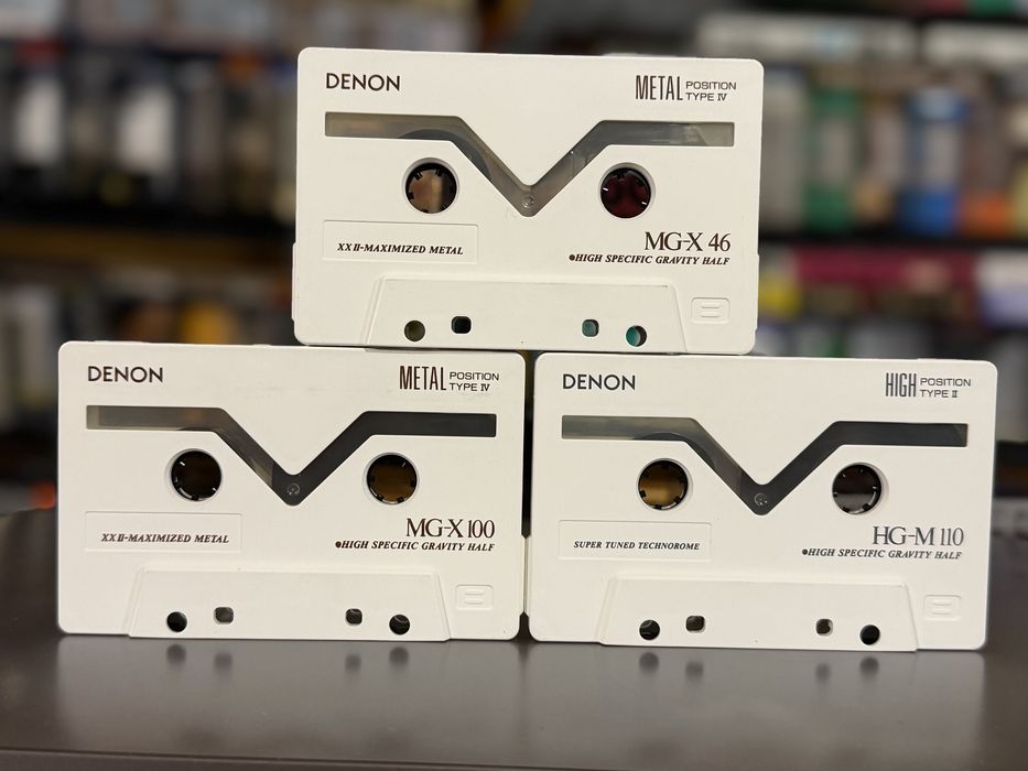 Продам аудио кассеты Denon