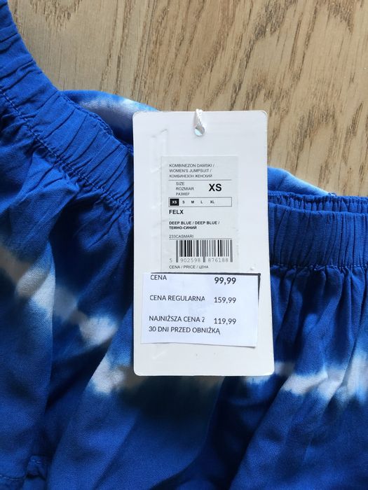 Kombinezon na lato Diverse rozm.XS z metką