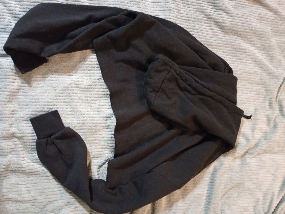 Krótkie bluza oversize z kapturem Primark