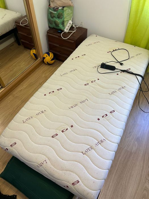 Cama ortopedica + colchão anti-escara