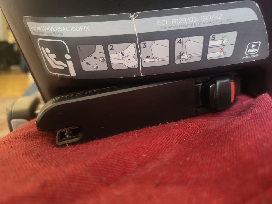 Cadeira de bebe auto Joie i-spin safe