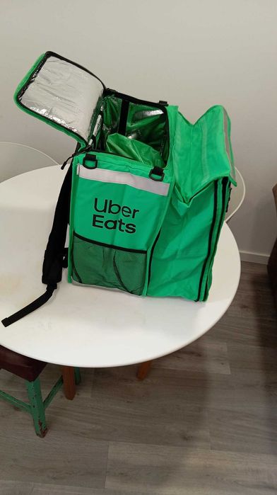 Mochila Uber Eats térmica – como nova