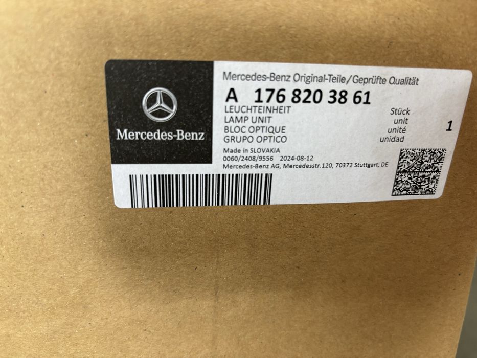 Otica esquerda mercedes classe A w176