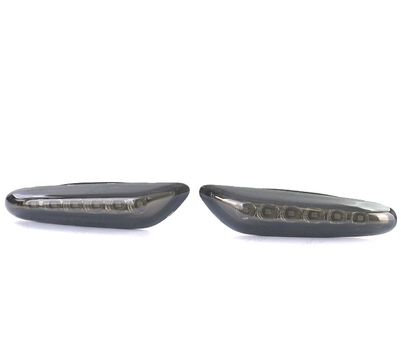 PISCAS LATERAIS BMW E46 E90 E91 E92 E93 LED PRETA FUMADO