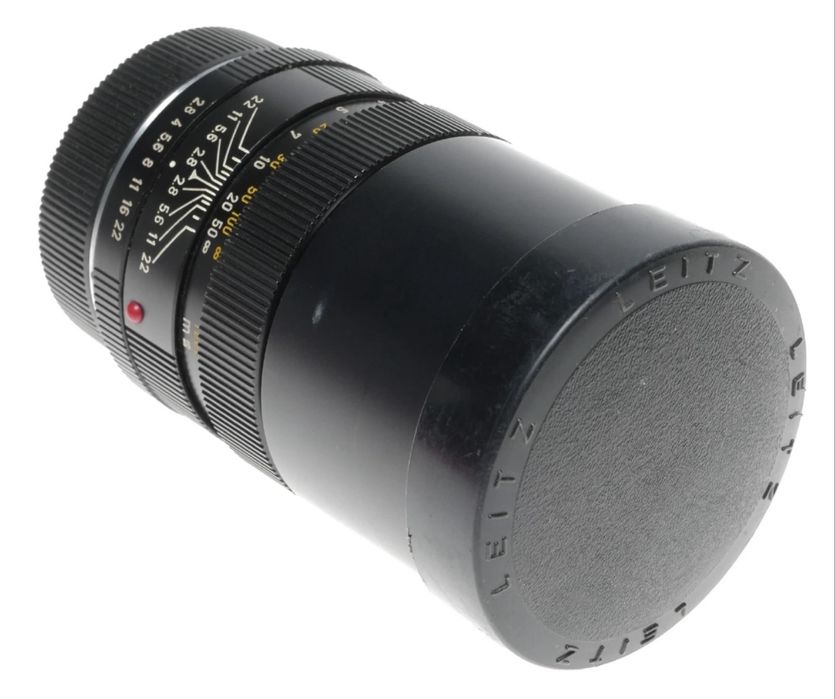 Leica  Elmarit R 2.8 135mm  made in Germany .
