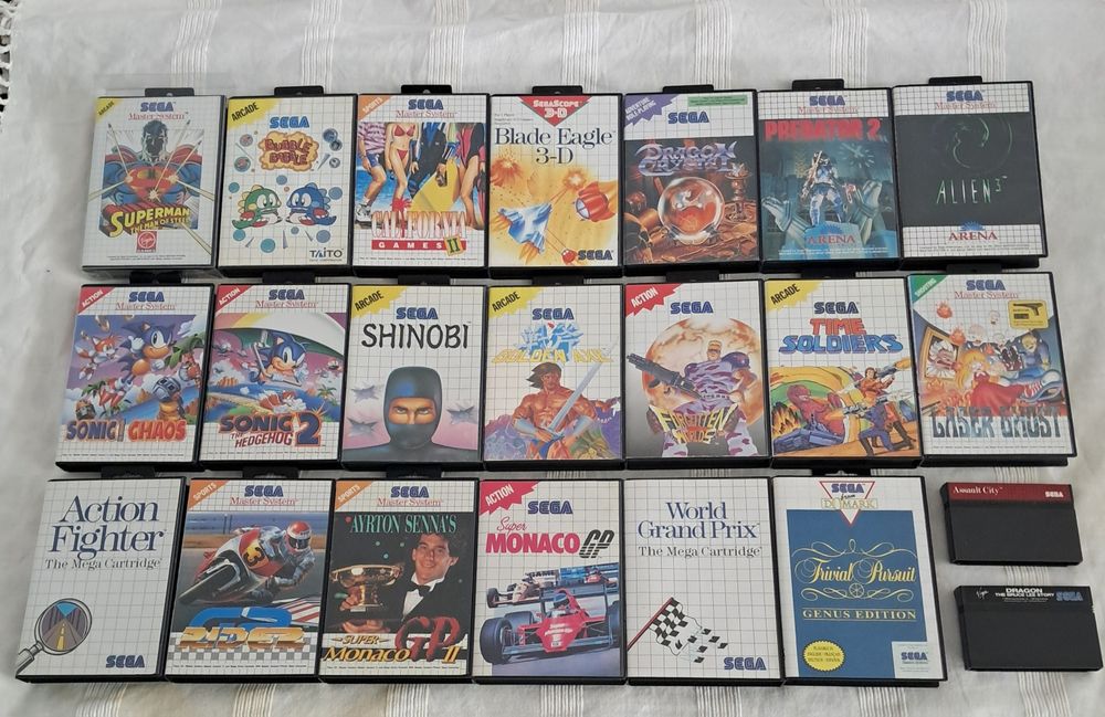 Master system jogos para venda