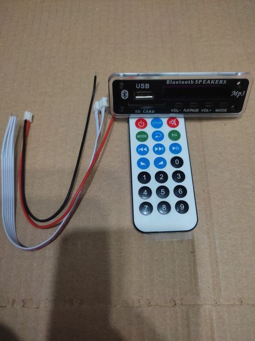 Встраиваемый mp3 плеер bluetooth колонка