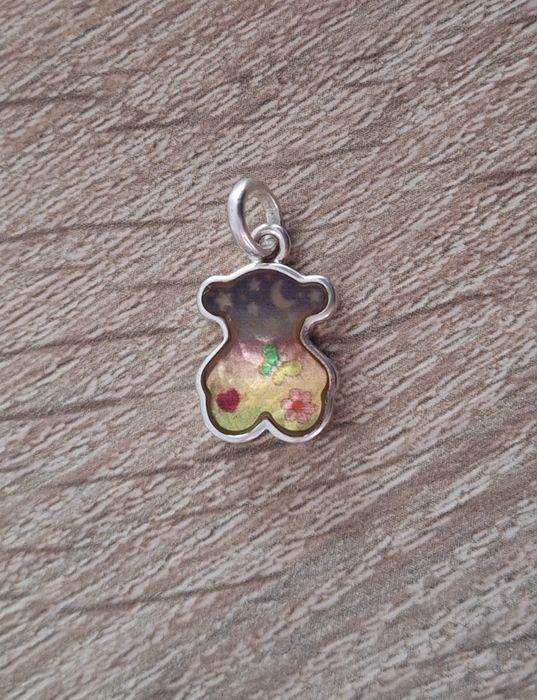 Tous zawieszka srebro 925 masa perłowa oryginalna