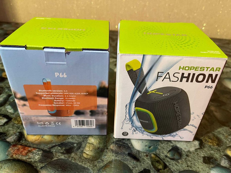 Портативна колонка Hopestar P66 TWS та світломузика 5W 1500Mah