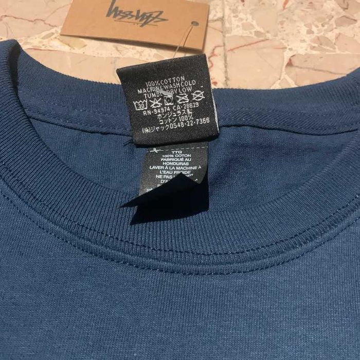 Stussy T-Shirt XXL Azul/Navy 10/10 - Basic Stussy Tee