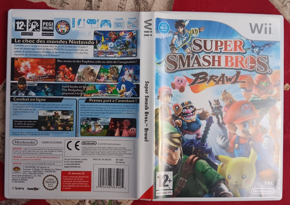 Super Smashbros Brawl Nintendo Wii