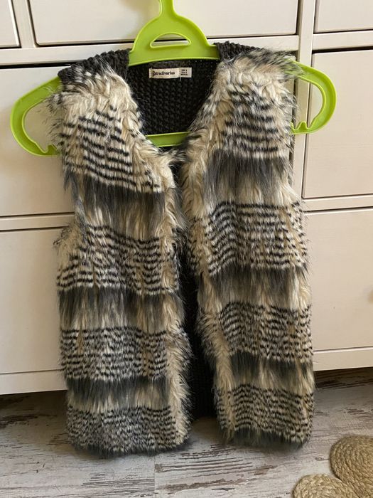 Kamizelka futerko stradivarius S boho