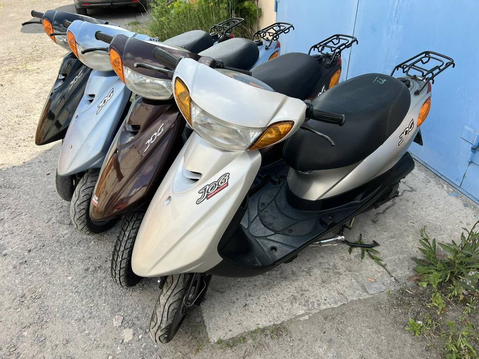 Скутер ямаха yamaha jog 36 з контейнера мопед японський