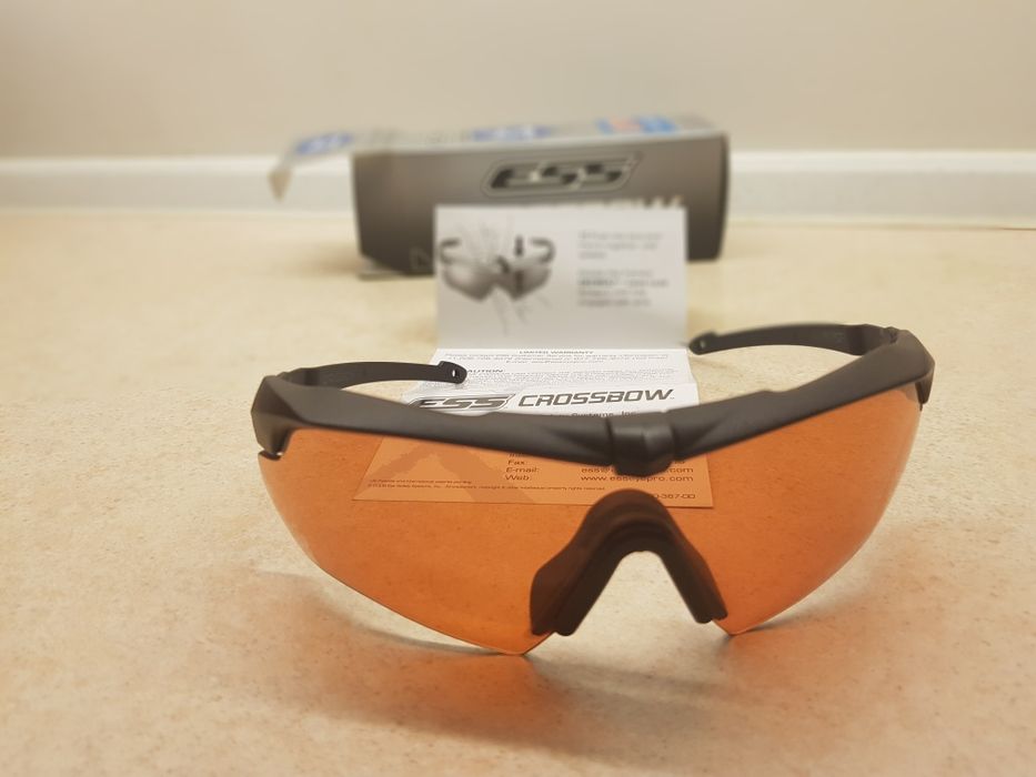 Війскові Окуляри захисні стрілецькі  ESS Crossbow HI-DEF COPPER LENS