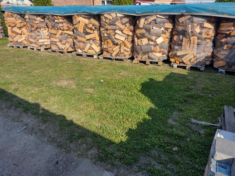 Drewno opałowe, kominkowe, buk, grab, brzoza, olcha